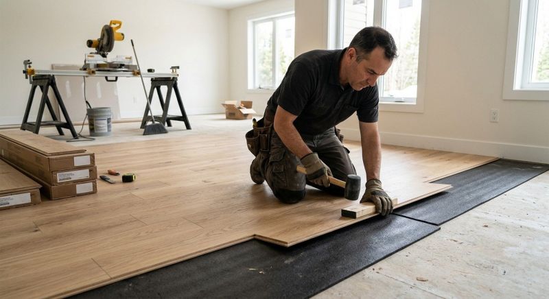 Engineered Wood Installation in North Dartmouth, MA