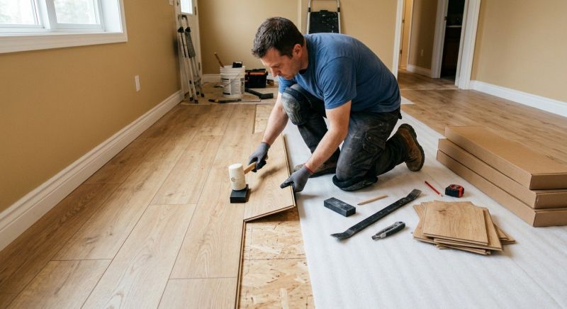 Laminate Floor Installation in New Bedford, MA