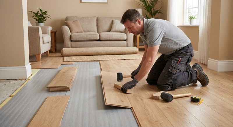 Laminate Floor Installation in Newport, RI