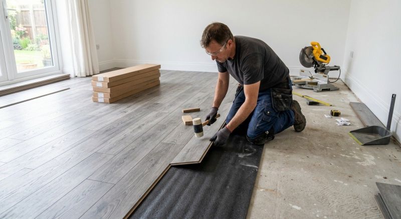 Laminate Floor Installation in Riverside, RI
