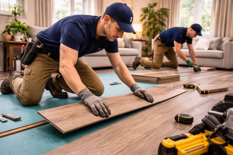 Laminate Floor Replacement in North Dartmouth, MA