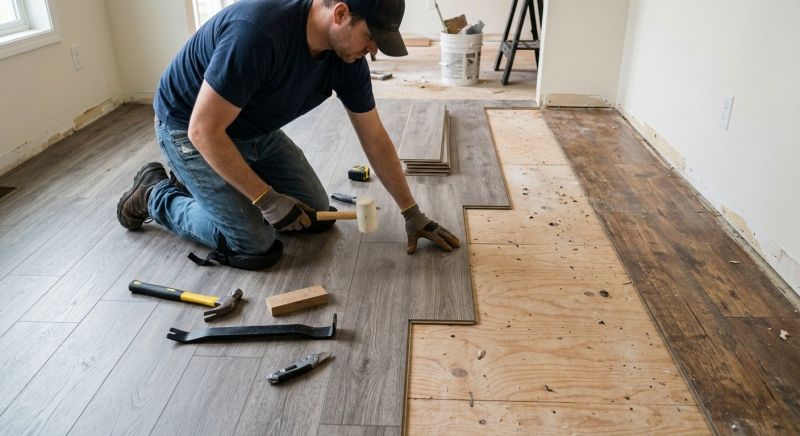Laminate Floor Replacement in Middleboro, MA
