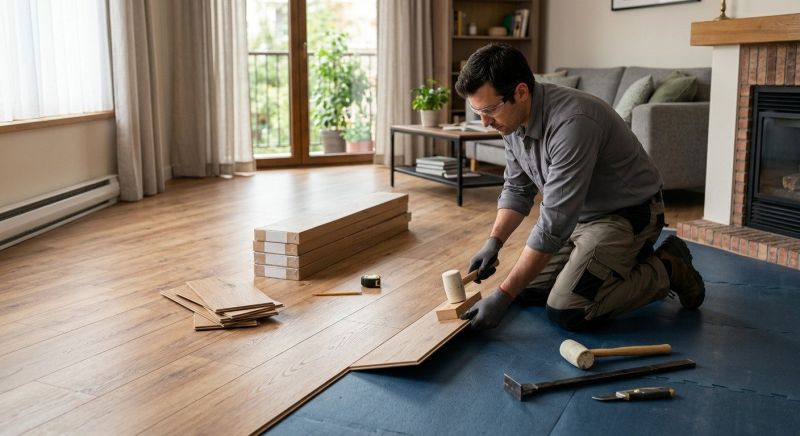 Laminate Wood Installation in North Dartmouth, MA