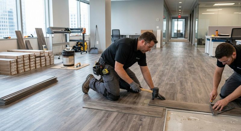 Linoleum Floor Installation in Dighton, MA