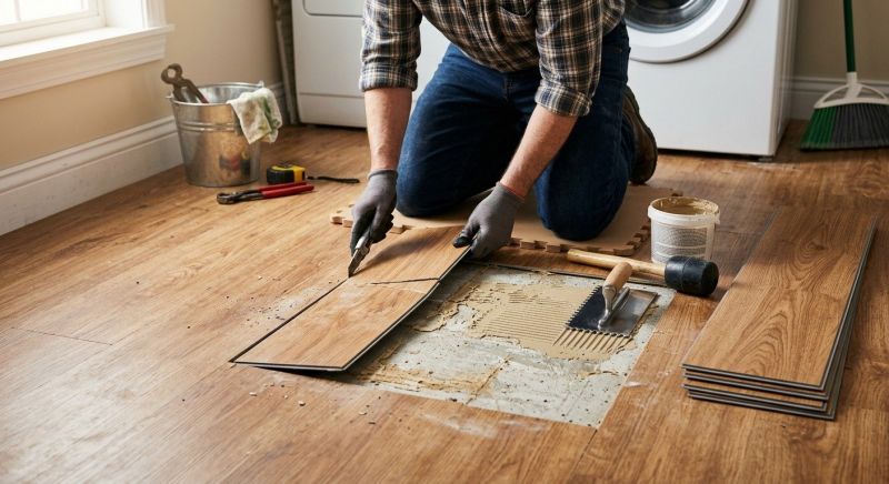 Linoleum Floor Installation in Mattapoisett, MA