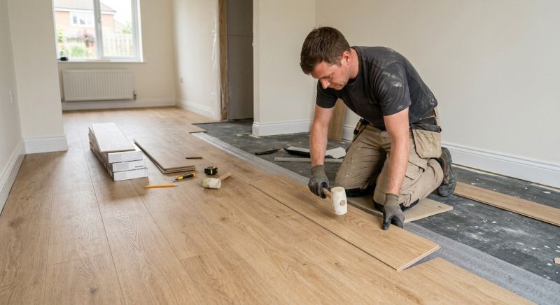 Linoleum Floor Installation in Rochester, MA
