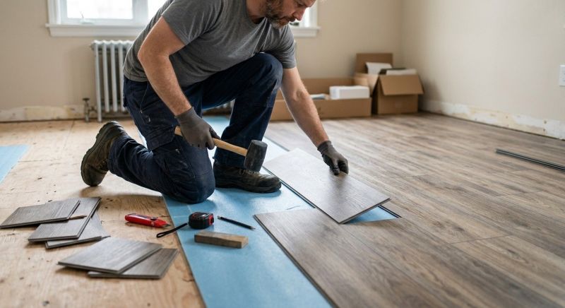 Linoleum Flooring Replacement in North Dartmouth, MA