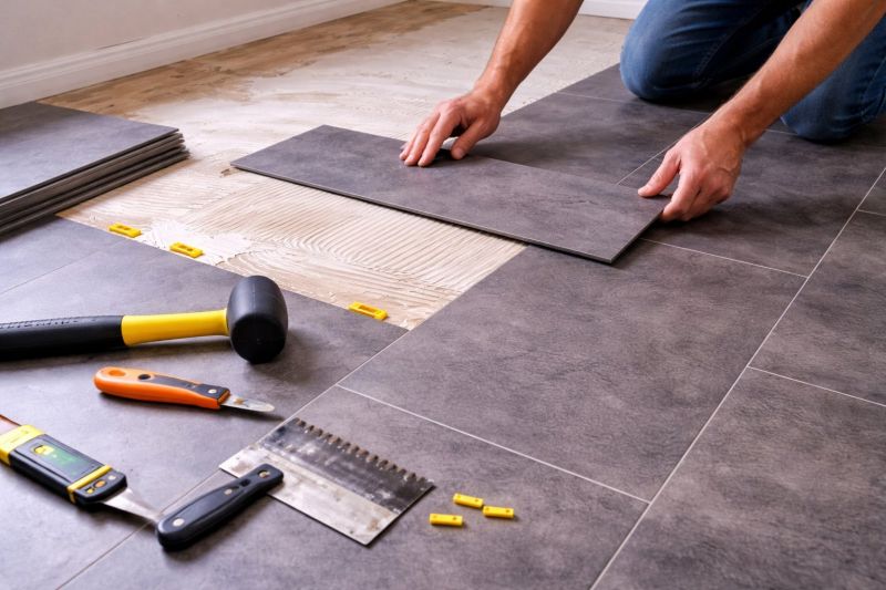 Luxury Vinyl Tile Installation in Barrington, RI