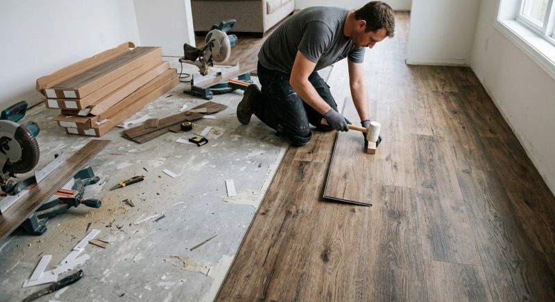 Vinyl Floor Replacement in North Dartmouth, MA