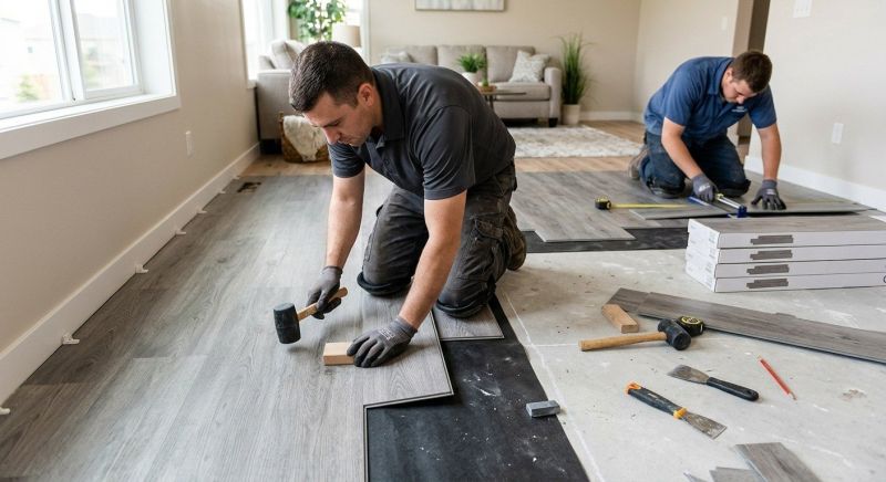 Vinyl Flooring Installation in Fall River, MA