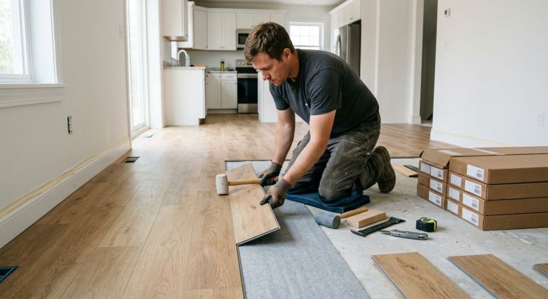Vinyl Flooring Installation in West Wareham, MA