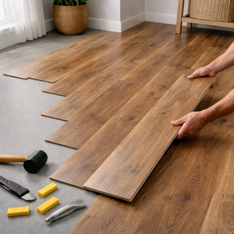 Vinyl Plank Floor Installation in North Dartmouth, MA