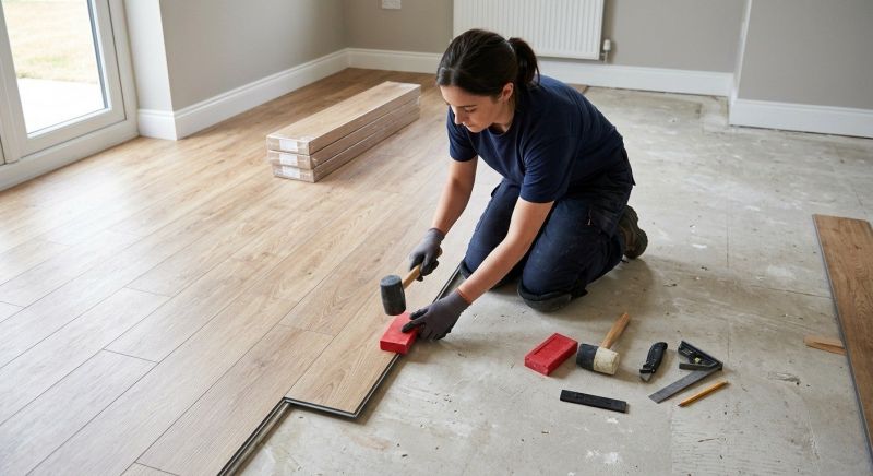 Vinyl Plank Floor Installation in North Dartmouth, MA