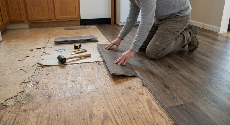 Vinyl Tile Replacement in North Dartmouth, MA